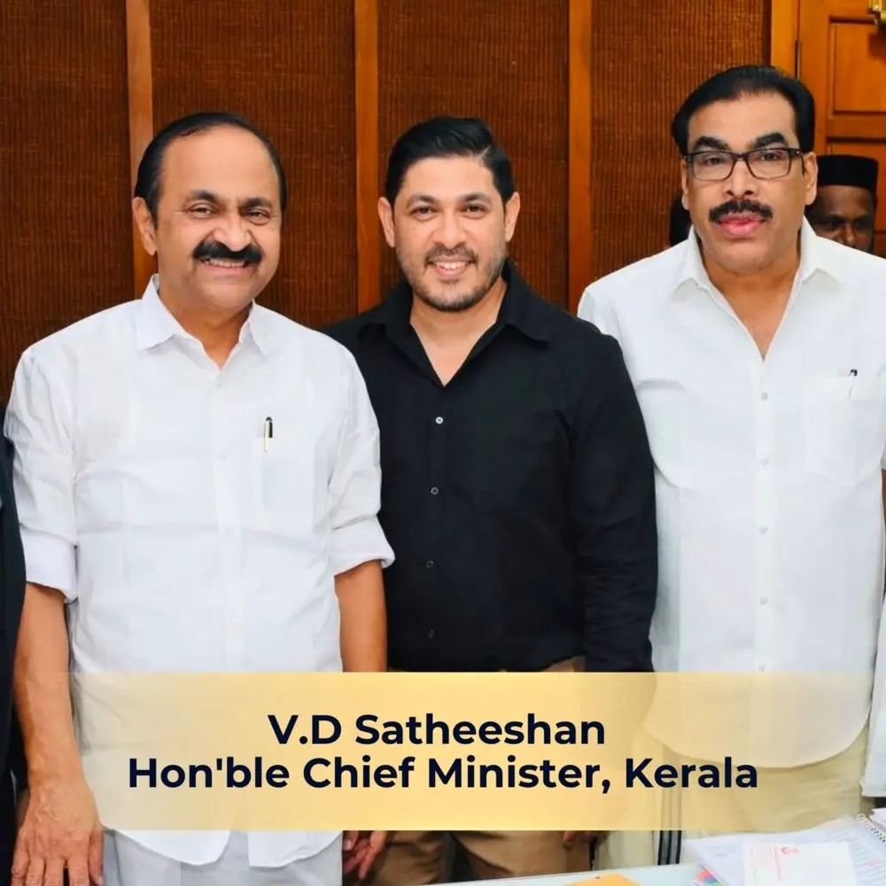 RAG Holdings leaders with Shri V. D. Satheesan, Chief Minister of Kerala